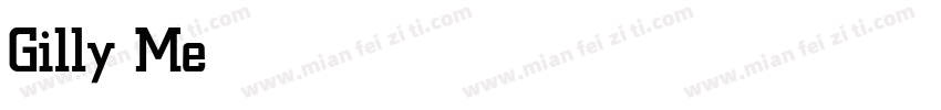 Gilly Medium字体转换